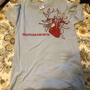Death Cab For Cutie heart and bird T-shirt